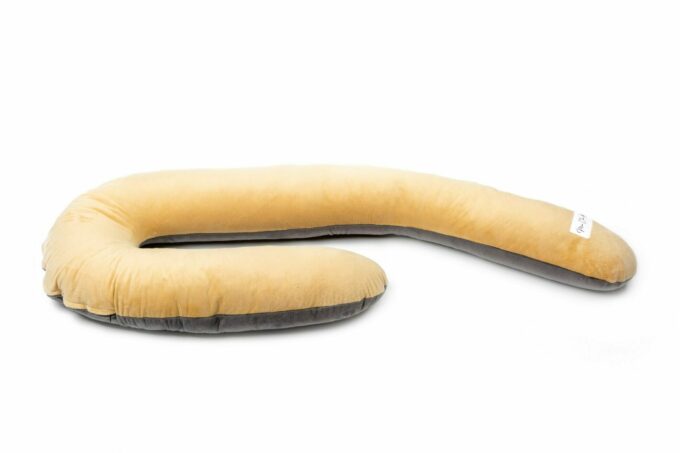 Pregnancy Pillow - 9-shaped - Sand, Anthracite