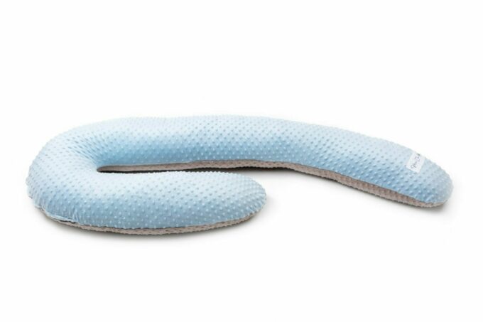 Pregnancy Pillow - 9-shaped - Blue, Latte